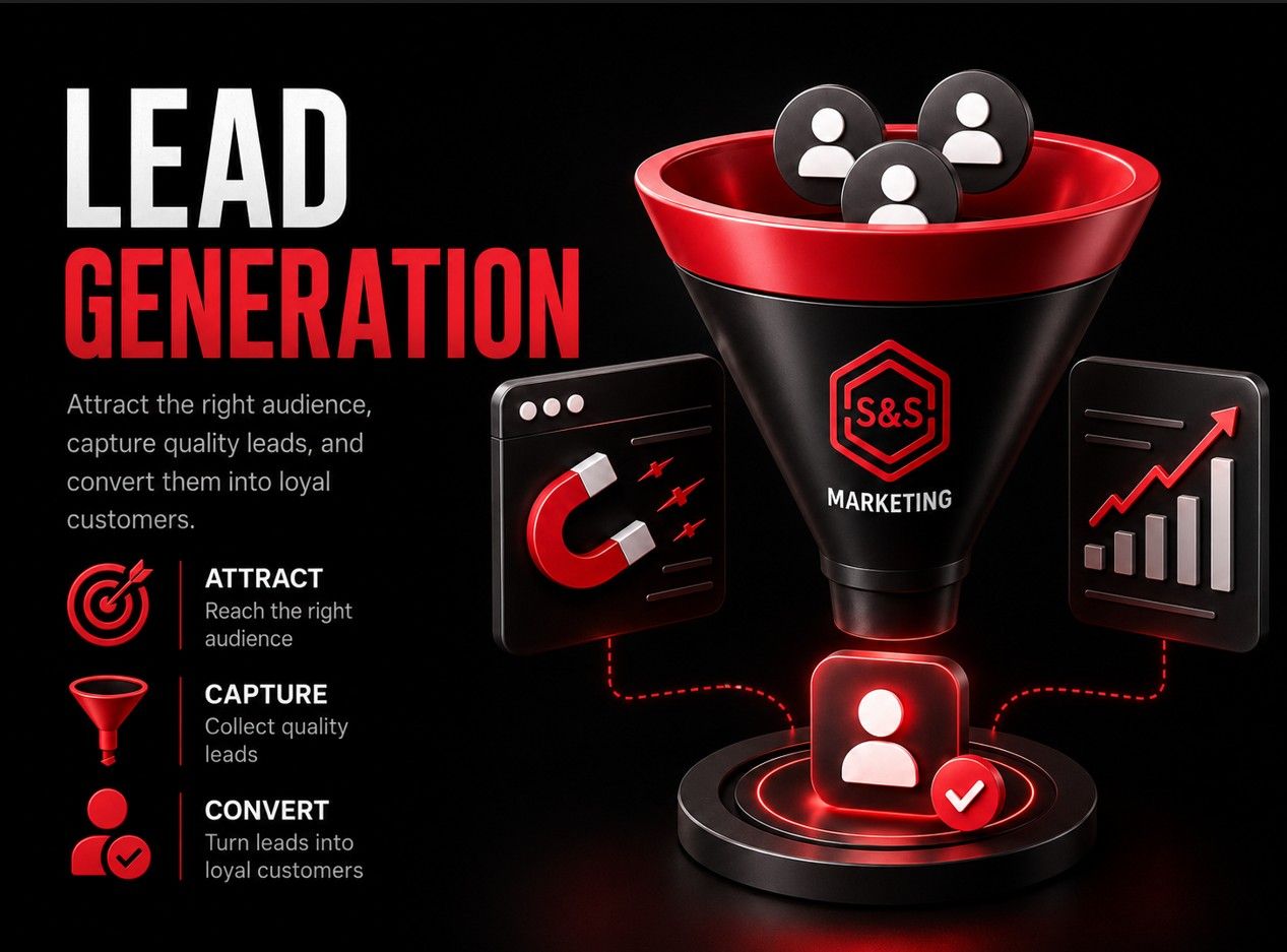 Services 2 3D lead generation marketing funnel attracting prospects, capturing qualified leads, and converting them into loyal customers.