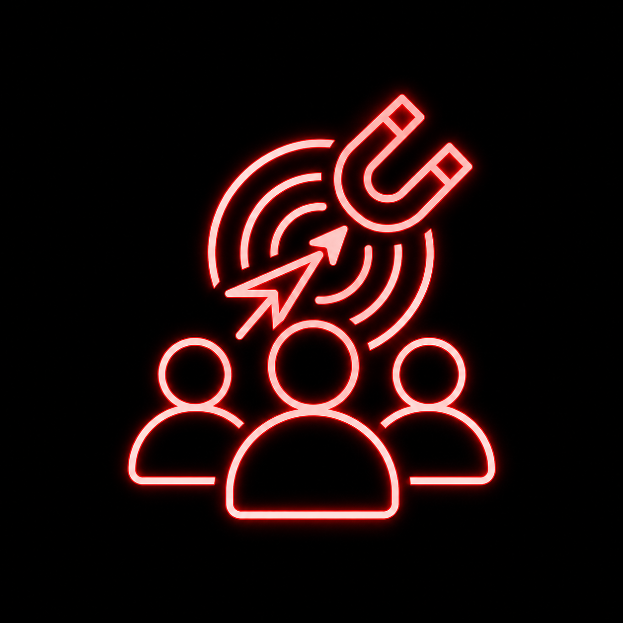 Lead Generation 6 Attract the right audience icon1