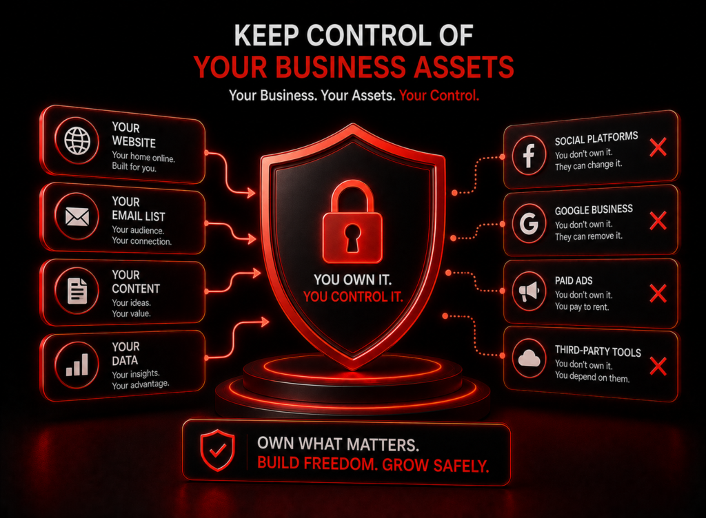 Local SEO 26 Keep Control of Your Business Assets