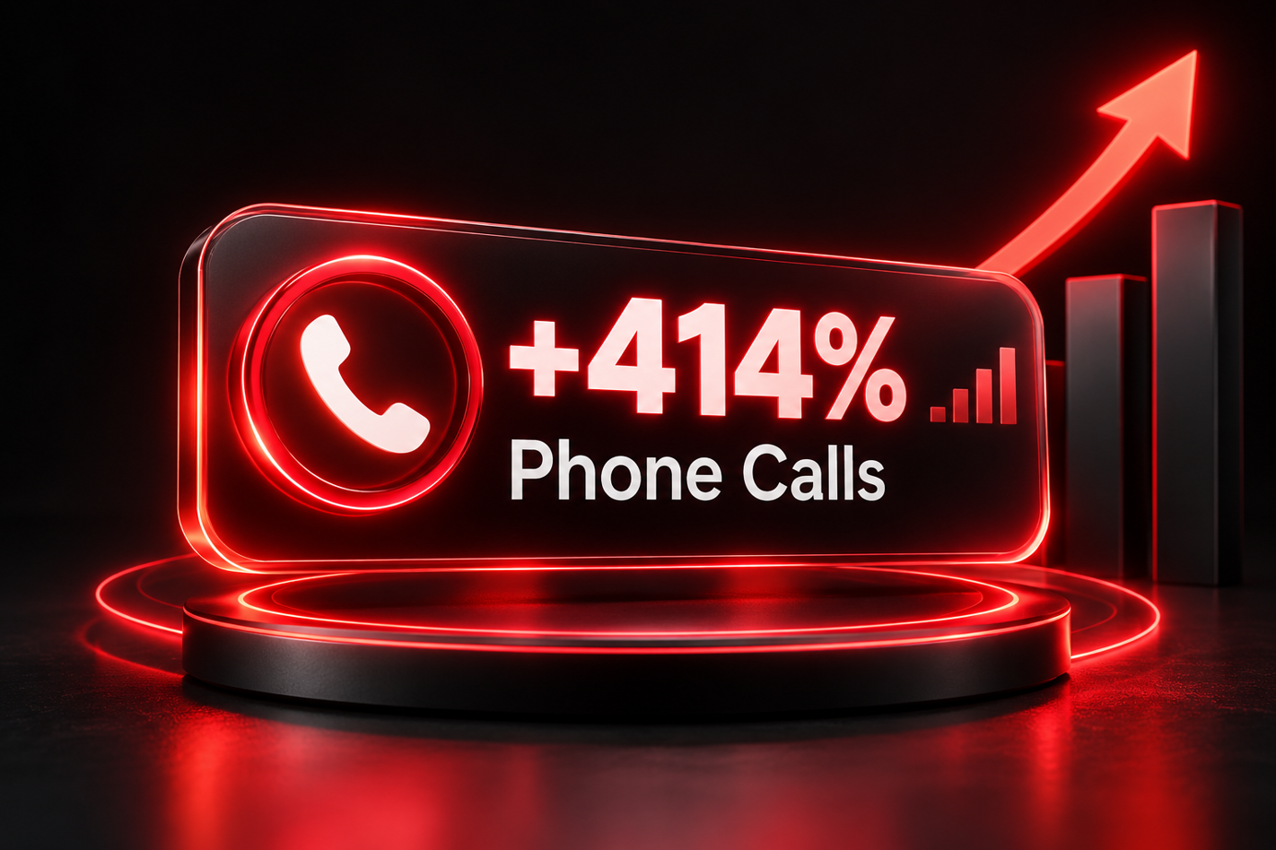 Local SEO Campaigns for Law Firms 5 Law firm Local SEO results showing 414 phone calls generated through improved local search visibility